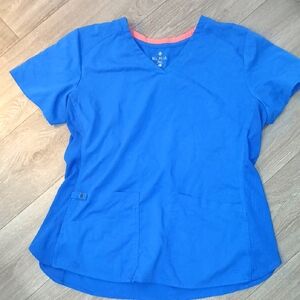 Blue Women's Top Scrubs